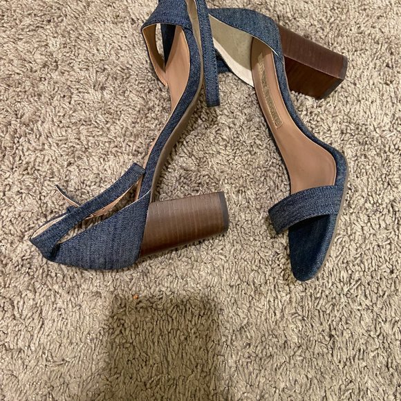 audrey brooke heel sandals size 7 - Picture 4 of 5